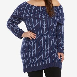 Her Universe DC Wonder Woman Cowl Neck Sweater